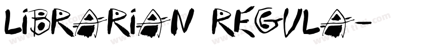 Librarian Regula字体转换